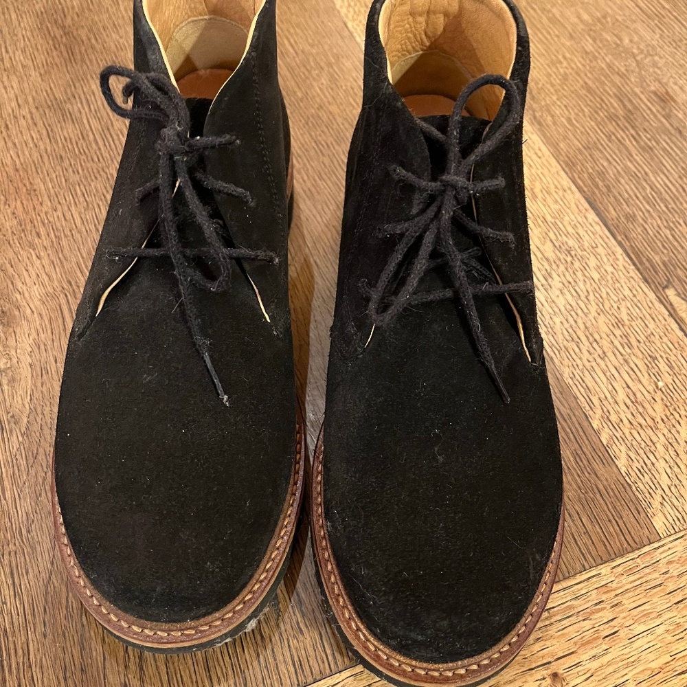 Samuel Hubbard women’s black boots size 7